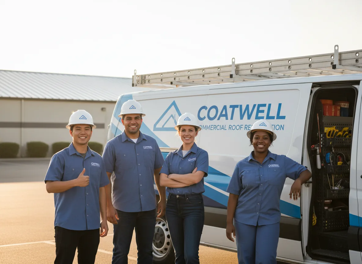 Commercial roof coating company in Cross, SC